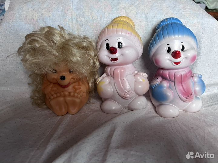 Резиновые игрушки СССР