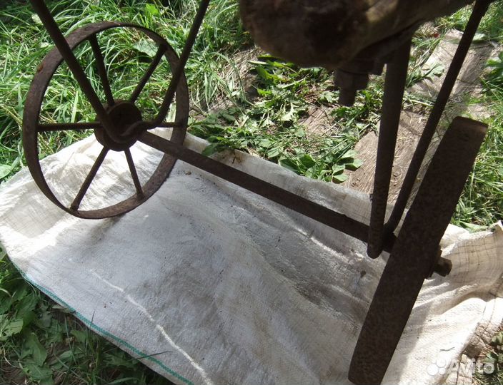 Телега с железными колесами. СССР