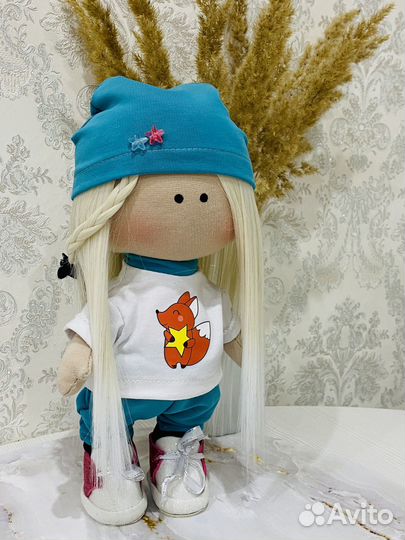 Кукла текстильная интерьерная