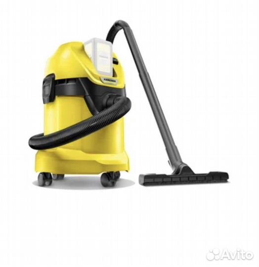 Новый пылесос karcher WD 3 Battery, 300 Вт