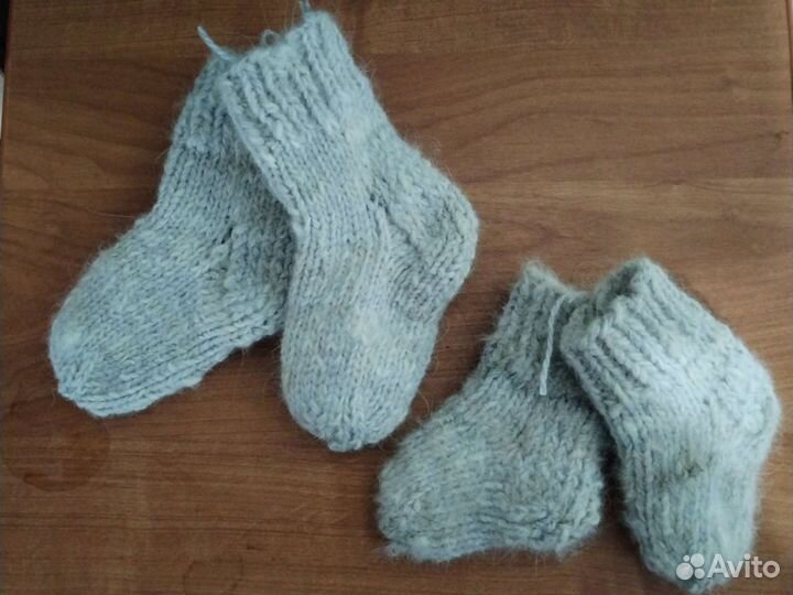 Носки из собачьей шерсти