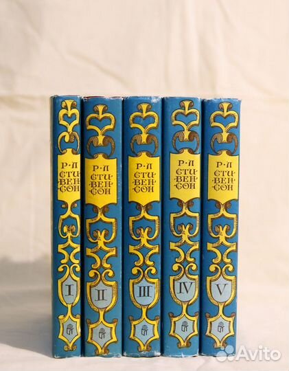 Роберт Стивенсон. Собрание сочинений в 5 томах