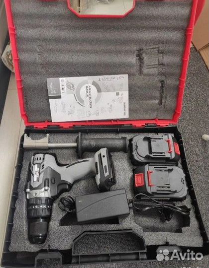 Шуруповерт для ледобура Nanwei 21V акб 6А/ч