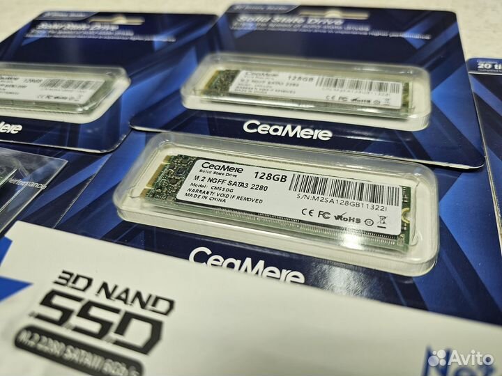 M.2 SATA ngff SSD 128Gb не MVMe