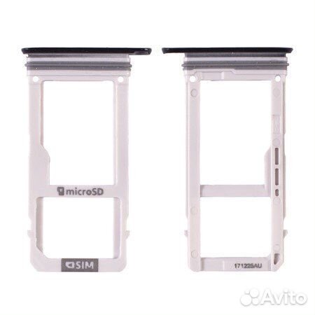 Лоток, держатель для Sim+SD Samsung Galaxy A3 2017