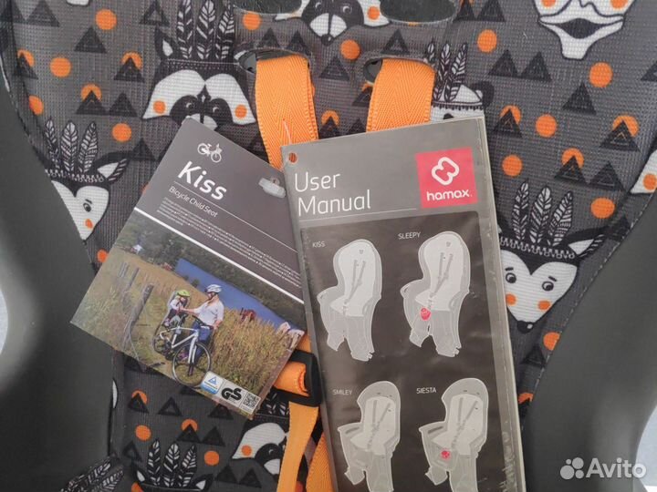 Детское велокресло hamax kiss