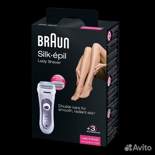 Электробритва для женщин Braun LS 5560 Silk and So