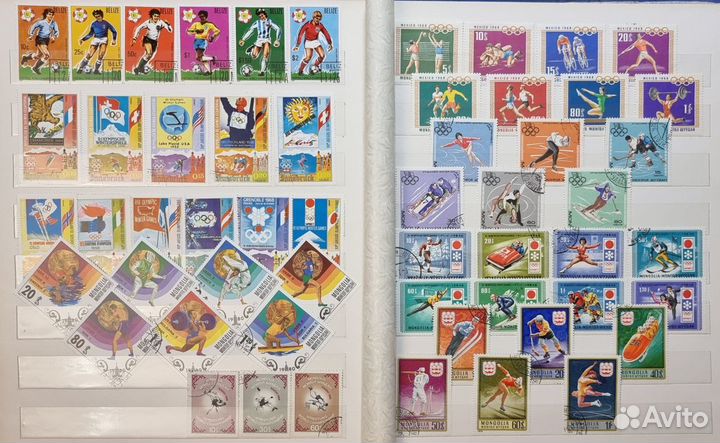Коллекция зарубежных почтовых марок Спорт 2