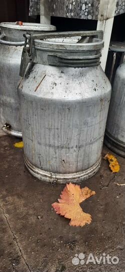 Фляга алюминиевая бу 40л