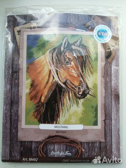 Набор для вышивания рто Животные Птицы RTO