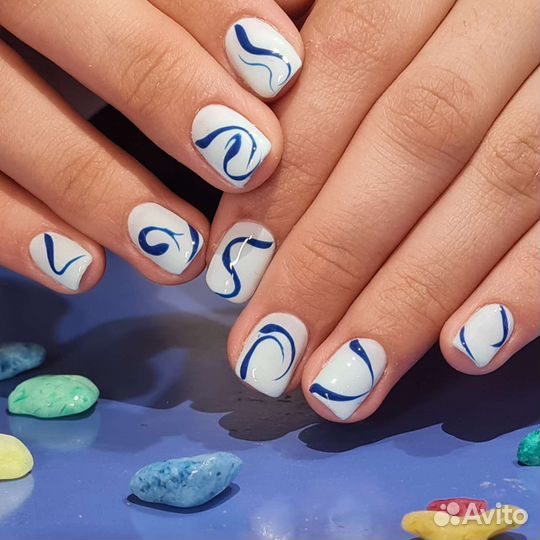 Маникюр с покрытием (на дому)