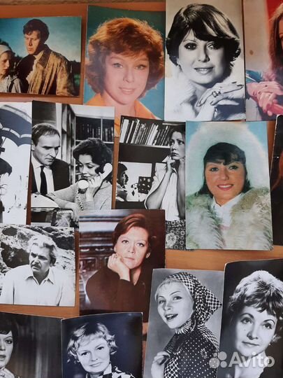 Артисты советского кино открытки