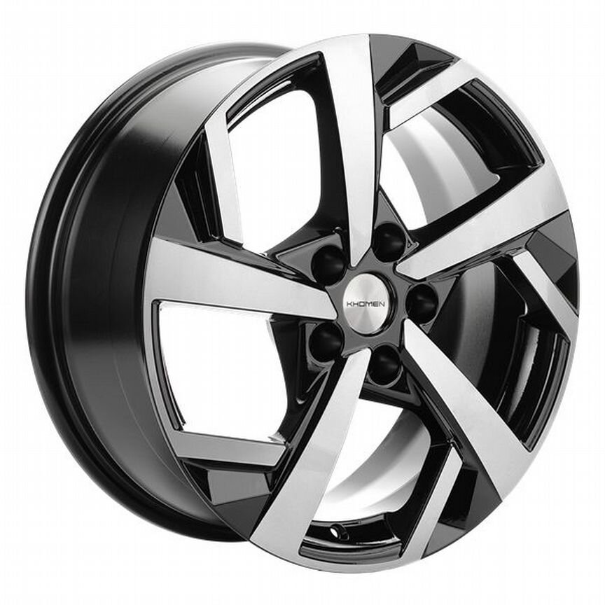 Khomen 1712 : 7x17 5*114,3 Et:45 Dia:60,1 black-FP