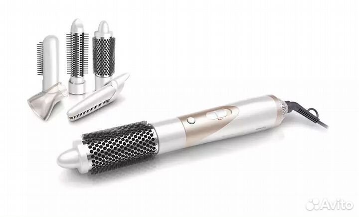 Фен-щетка HP8651/00 salon airstylist pro