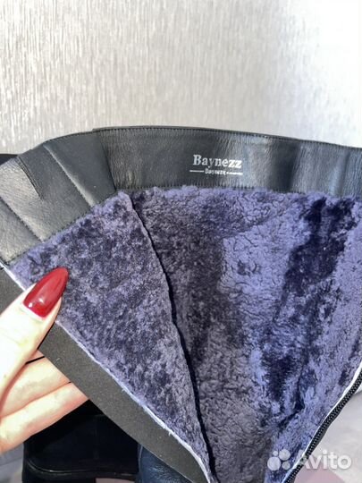 Сапоги женские зимние натуральная кожа