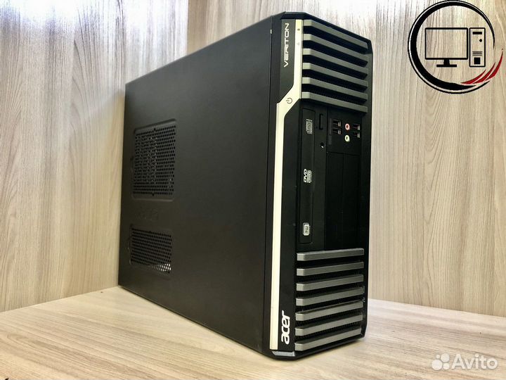 Офисный компьютер dual core 4GB DDR3 + ssd