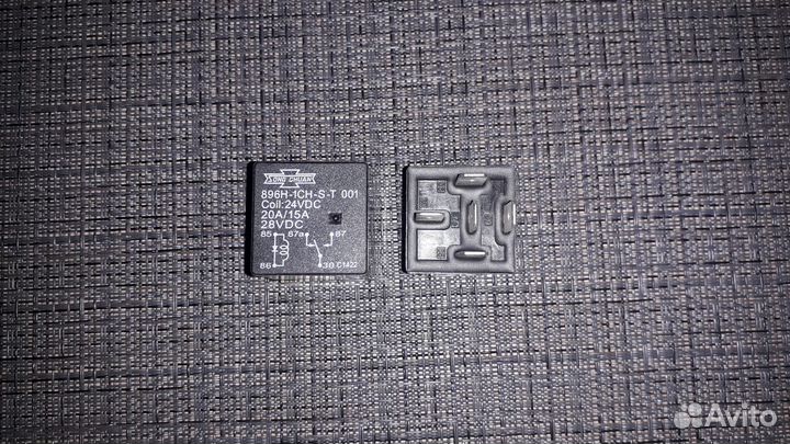 Реле 24в 15/20А 5конт