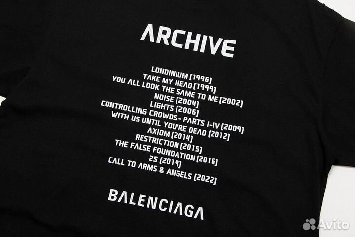 Футболка Balenciaga Archive