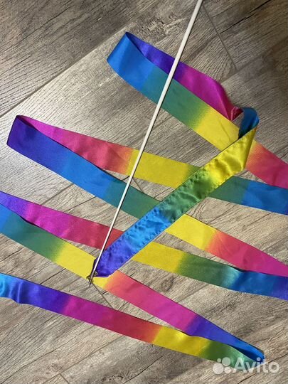 Лента для художественной гимнастики 6 м indigo