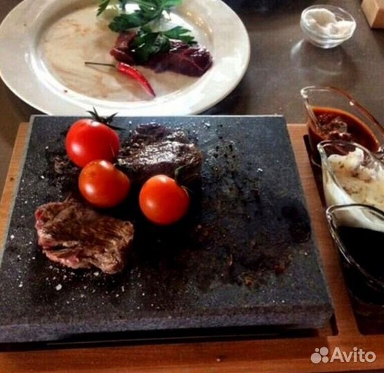 Вулканический гриль камень
