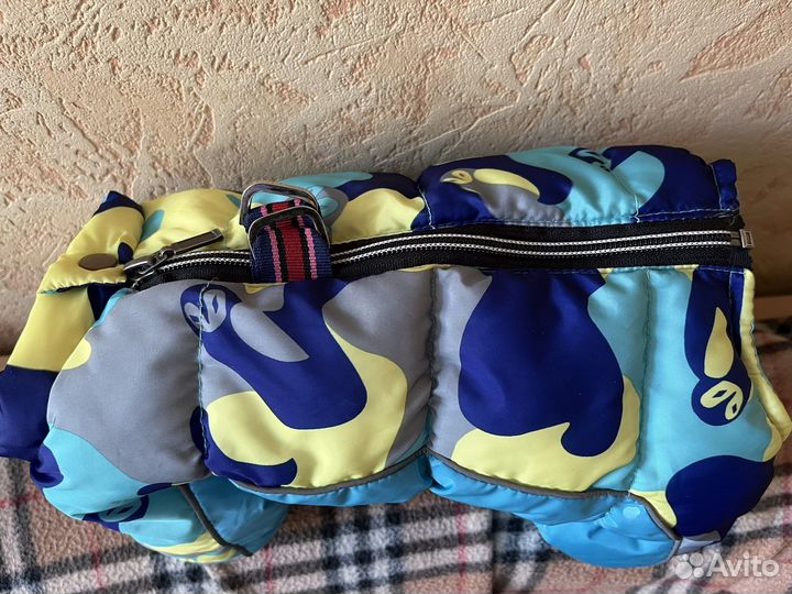 Комбинезон на маленького кобелька, 26 см по спинке