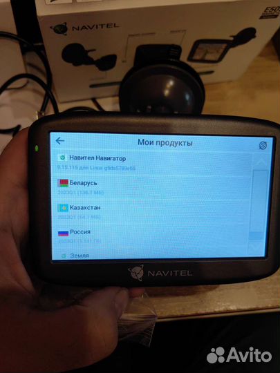 GPS Навигатор Navitel E505 mag Карты последние