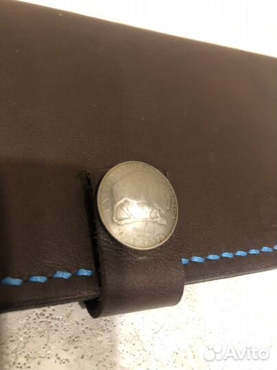 Кошелек кожаный ручная работа