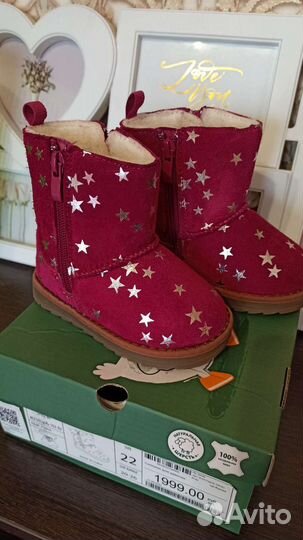 Сапожки для девочки