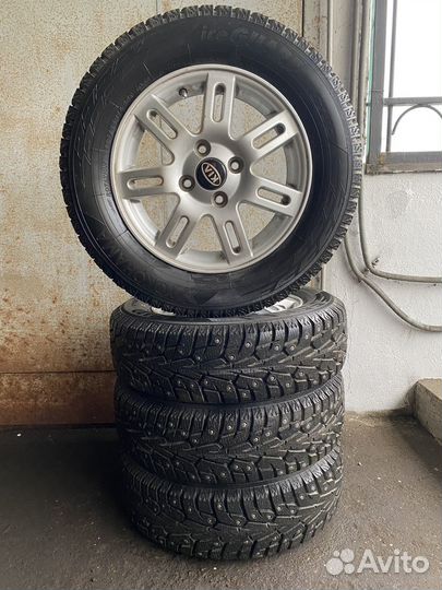 R14 Yokohama IceGuard Stud IG65 185/65, PCD 4x100 DIA 54.1