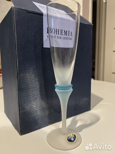 Бокалы bohemia crystal