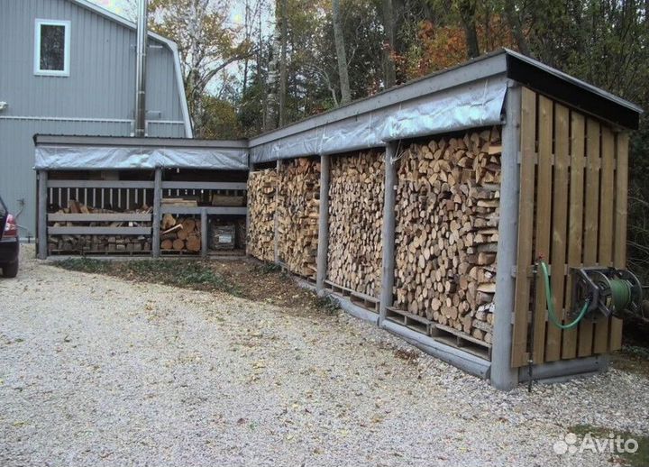 Дрова чурками