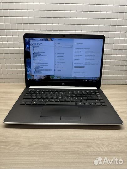 Современный Ноутбук Hp / Full HD / SSD / AMD