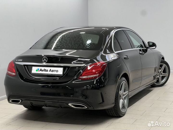 Mercedes-Benz C-класс 2.0 AT, 2017, 116 458 км