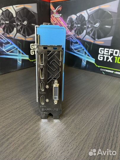 Игровая видеокарта sapphire nitro + RX 580 8 GB