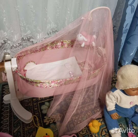 Беби Бон и кроватка беби анабель