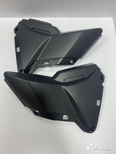 Комплект накладок(крышек) черных для мопеда