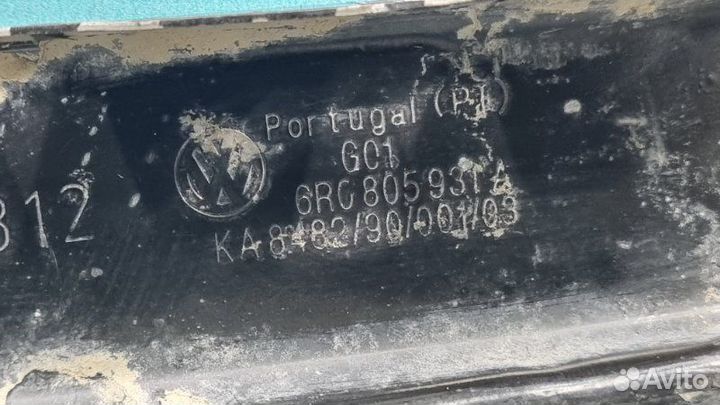 Кронштейн фары передний левый Volkswagen Polo MK5