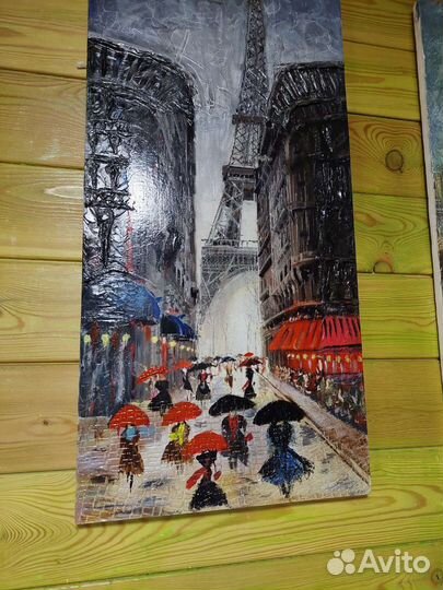 Интерьерные картины в технике микс арт