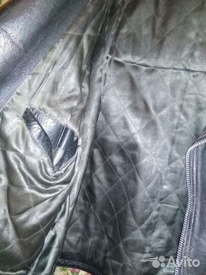 Кожаная куртка косуха.р.50.52