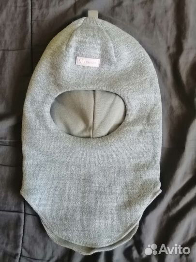 Шапка шлем для девочки зима