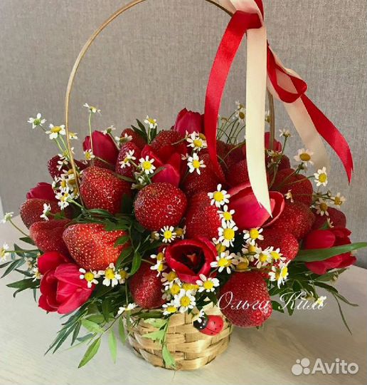 Букет из клубники