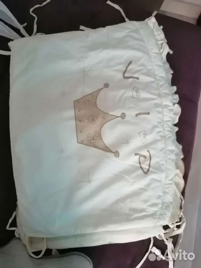 Комплект в коляску, бортик в кроватку