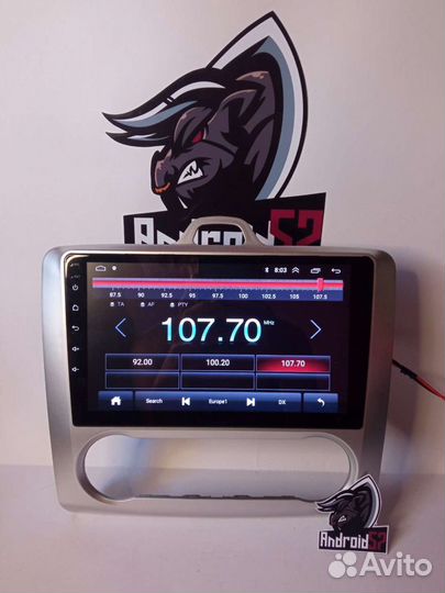 Магнитола Android Ford Focus 2 климат 2004-2011