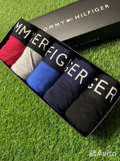 Мужские трусы боксеры новые в коробке 5 штук