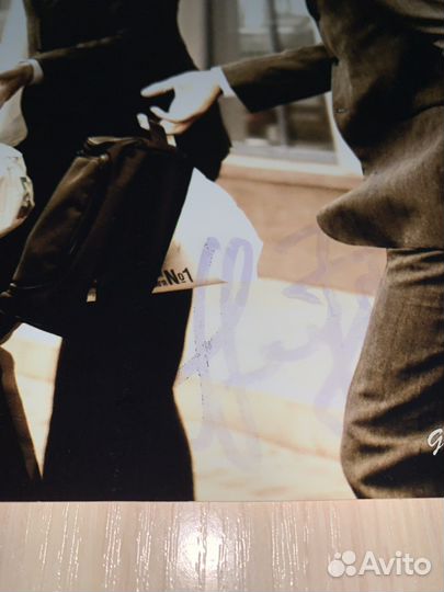 Фотография с автографом Андрея Шевченко