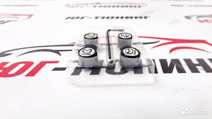 Колпачки на ниппель Mazda с анти кражей