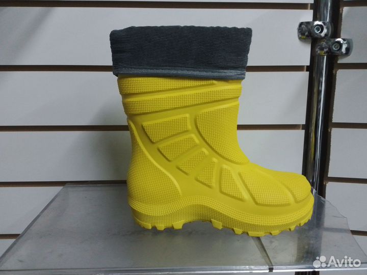 Сапоги детские эва с утепленным сьемным вкладышем