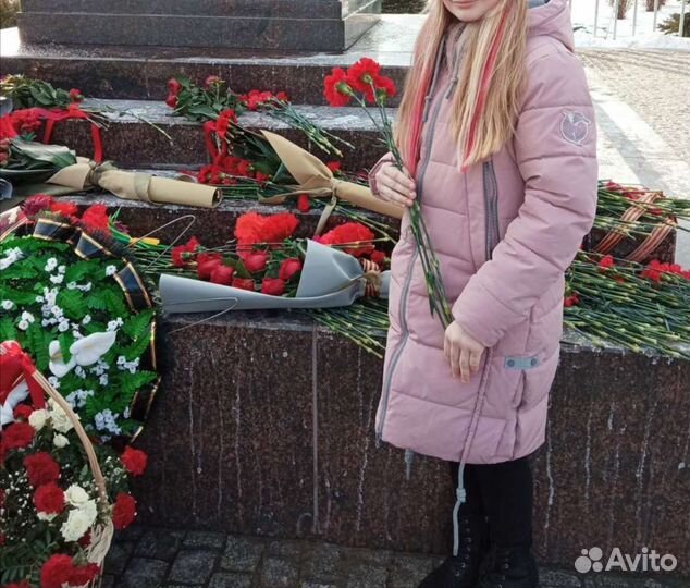 Пуховик на девочку 164