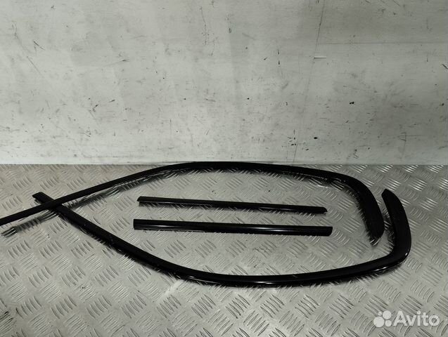 Накладка глухого стекла bmw x5 e53 матовая