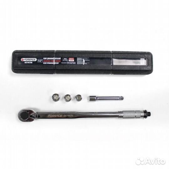 Динамометрический ключ Forsage 40-210Нм, 1/2